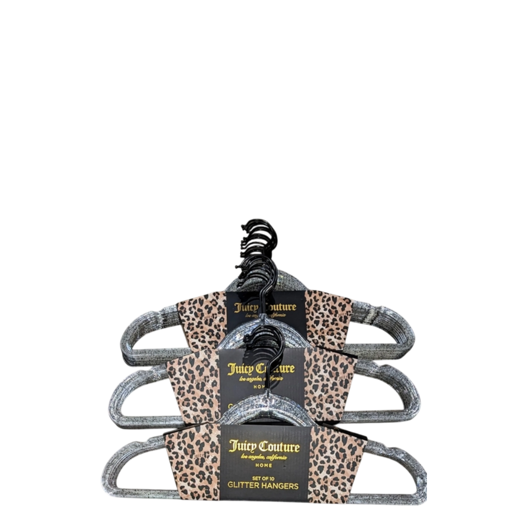 Juicy Couture Glitter Hangers set of 10