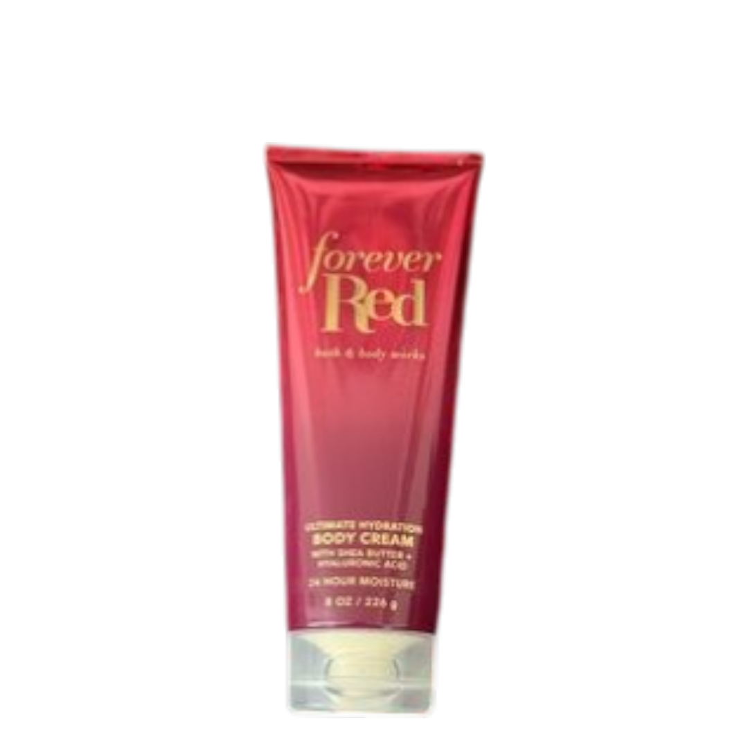 Bath & Body Cream -Forever Red Cream, 226 g