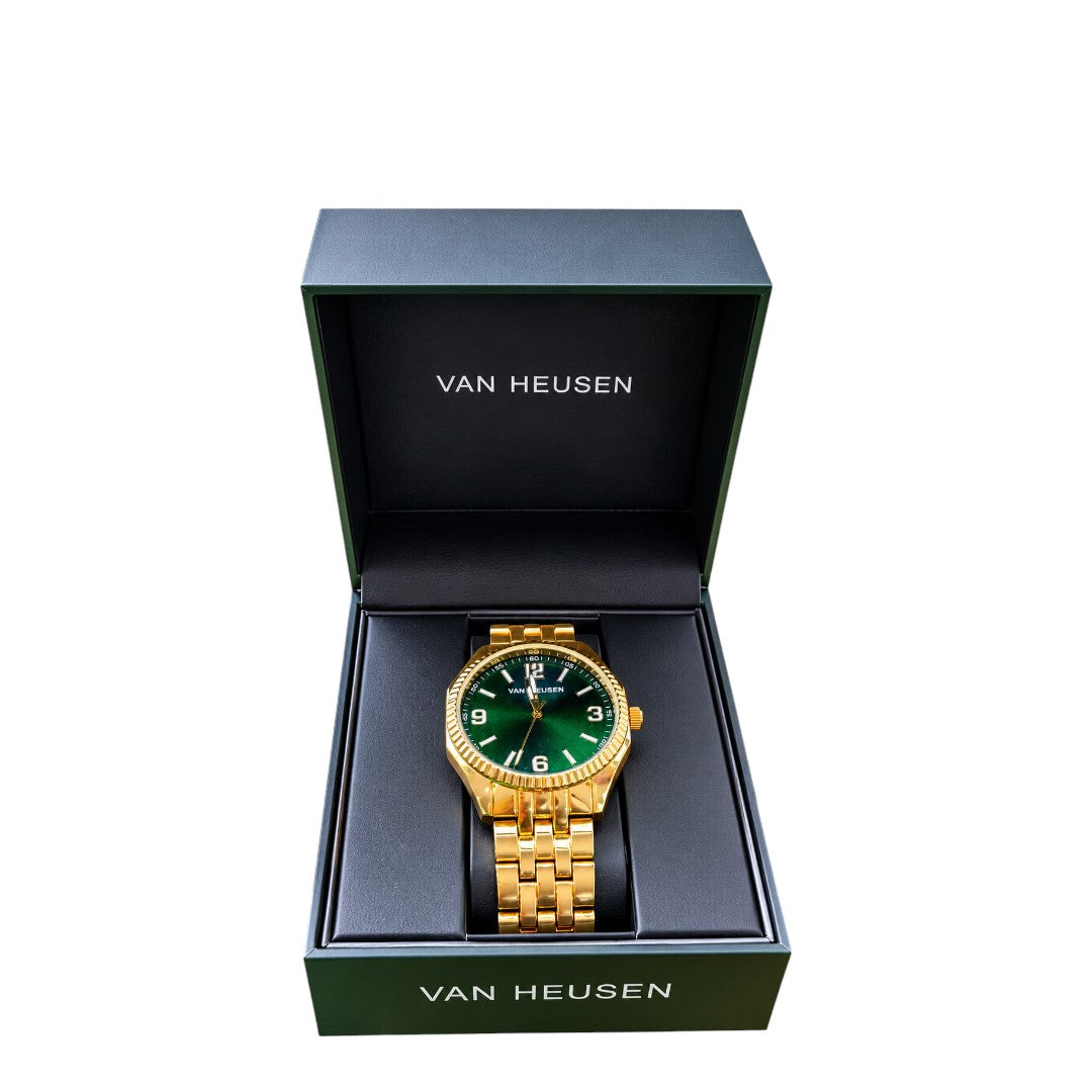 Van Heusen Silver Band round face