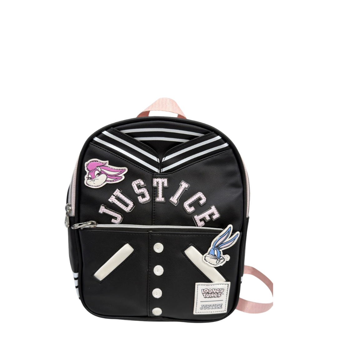 Justice Looney Tunes backpacks for girls, Black