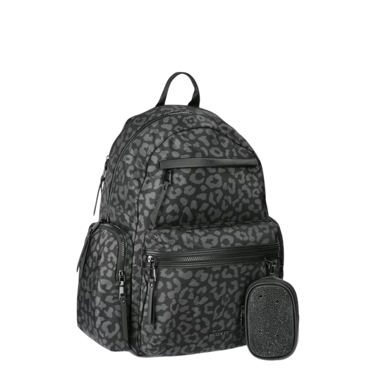 Madden NYC Black camoflague backpack