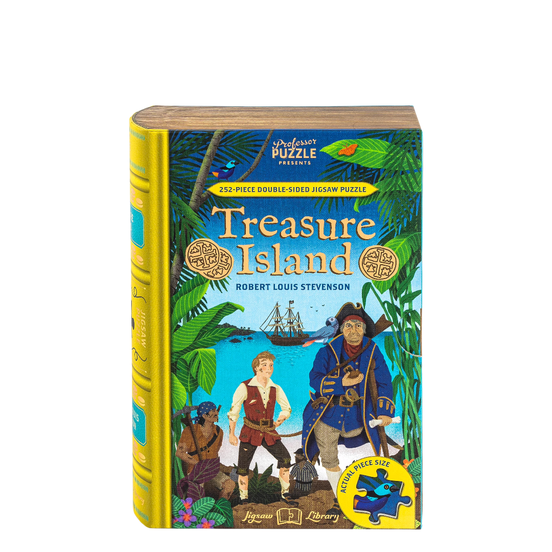 Professor treasure island jigsaw puzzle