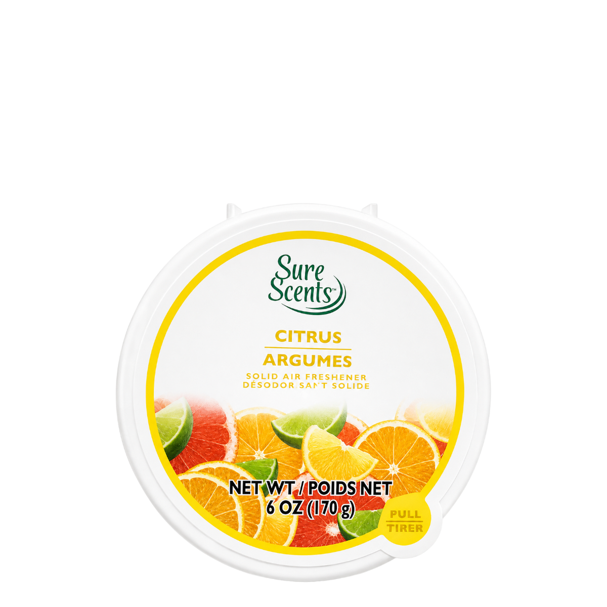 Sure Scents Absorb Odors Solid Air Fresheners - Citrus, 170 g
