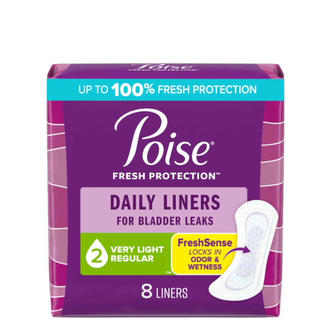 Poise Daily Liners - 8 Liners