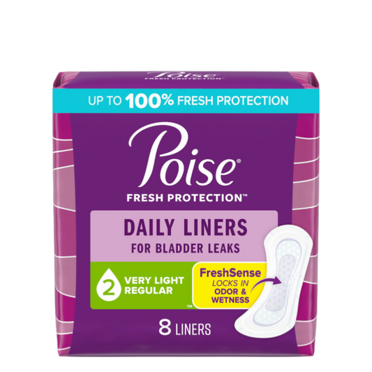 Poise Daily Liners - 8 Liners