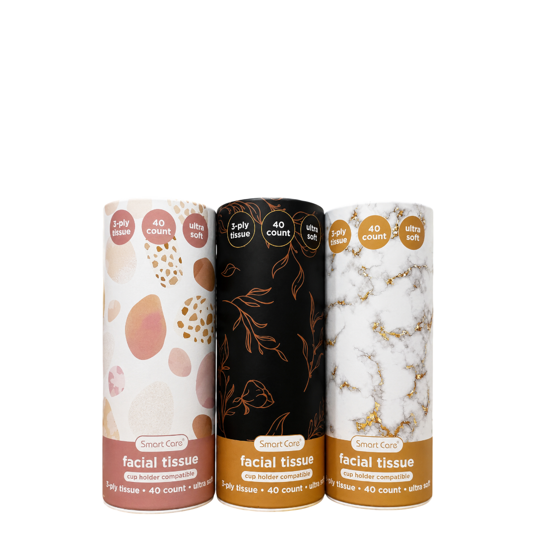 Facial Tissue Canister, 40-ct