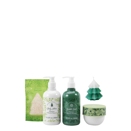 6 PC Body Care & Relax Set- With Green Bag -CK21