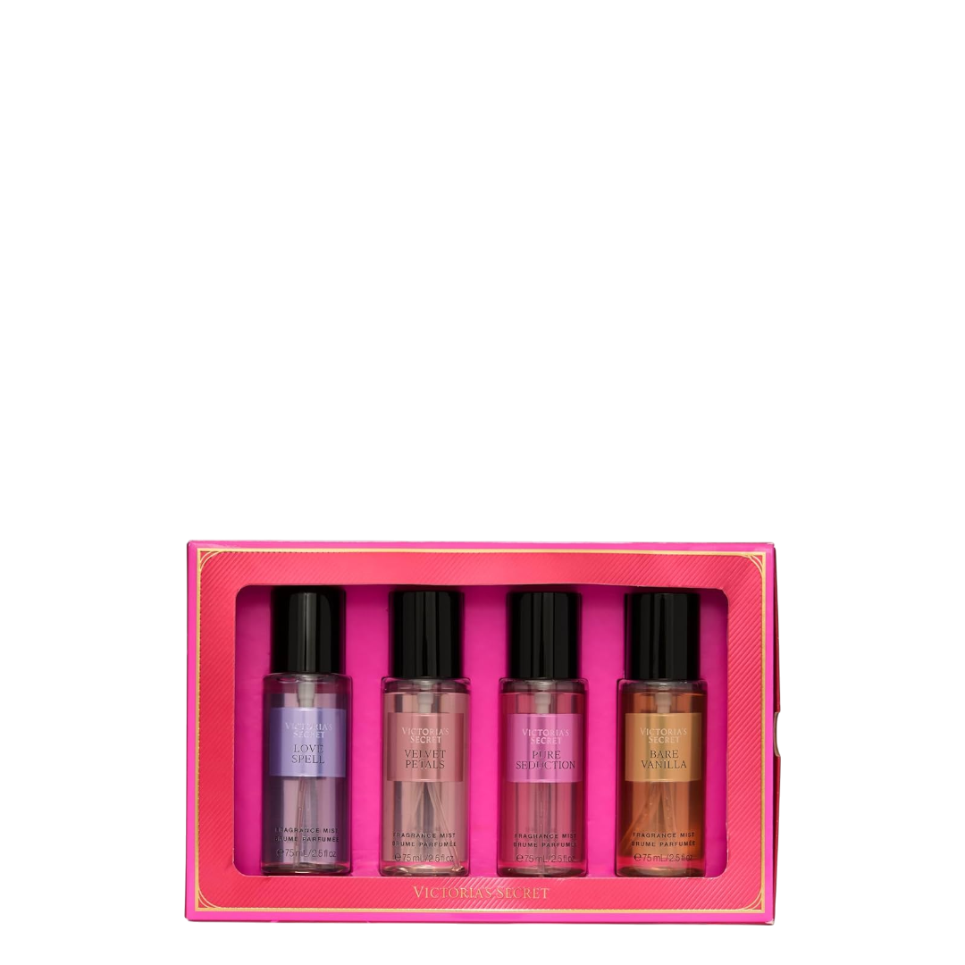 Victoria Secrets Pink Fragrance Mist Gift Set - 4 piece