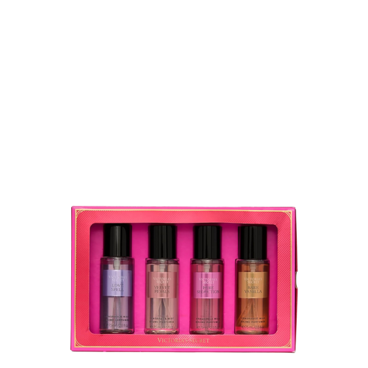 Victoria Secrets Pink Fragrance Mist Gift Set - 4 piece