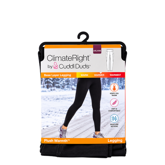 Climate Right Black base Layer LeggingsSize XXL - 50217