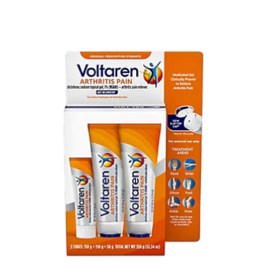 Voltaren arthritis cream 3 tubes - 0067374550