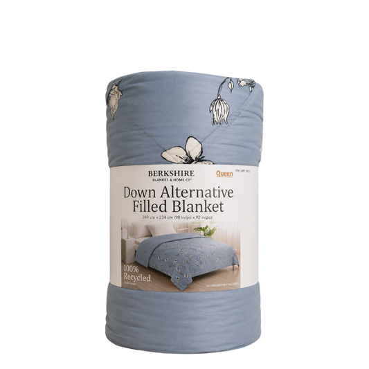 Berkshire down alternative filled blanket Queen