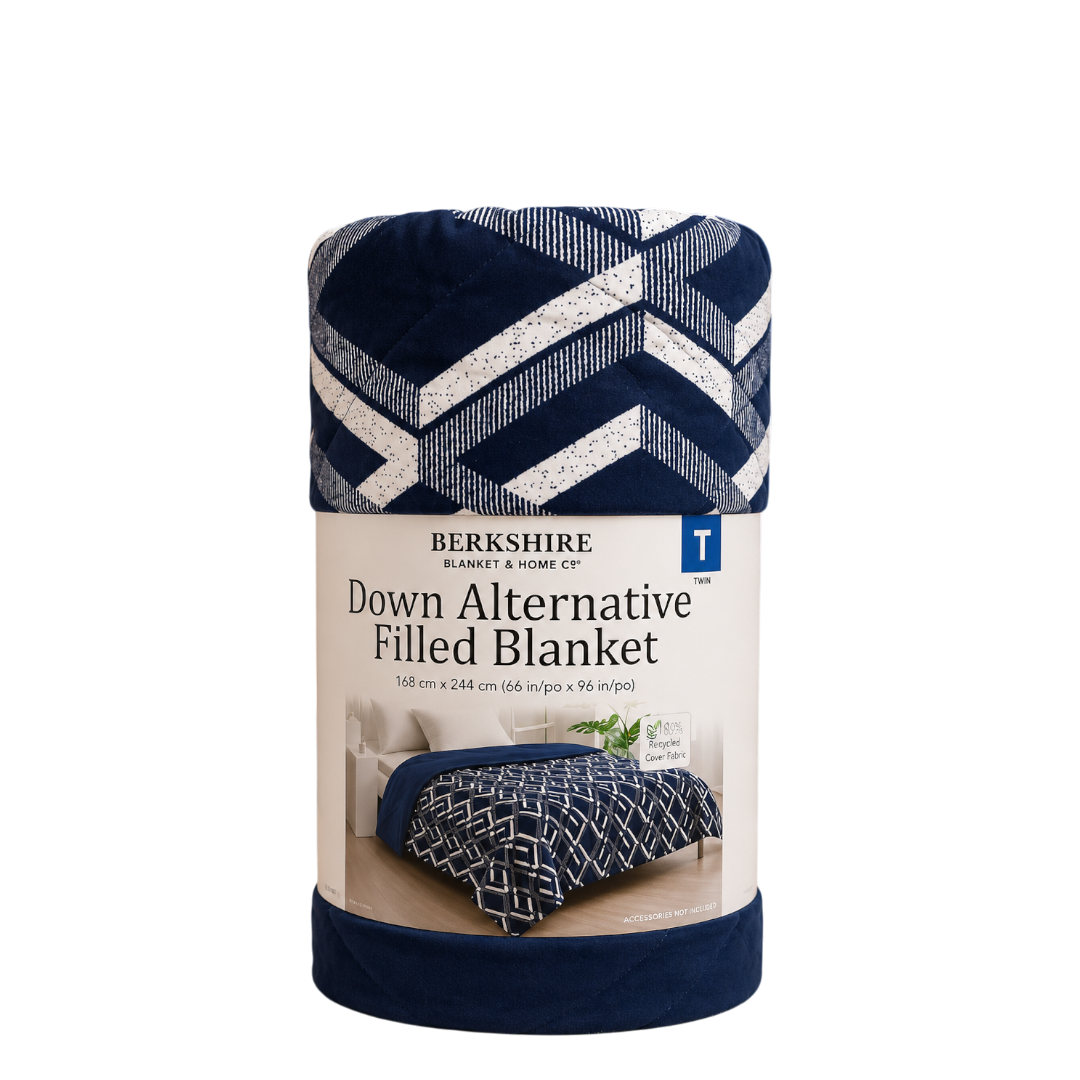 Bekshire down alternative filled blanket - Twin