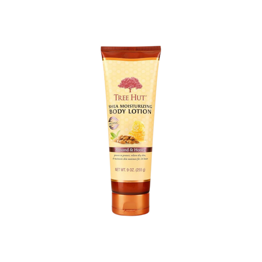 Tree Hut Shea Moisturizing Body Lotion - Almond & Honey, 255 g