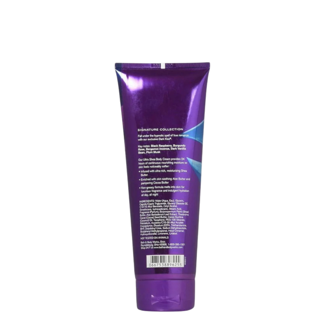 Bath & Body Body Cream -Dark Kiss Ultra Shea Body Cream, 226 g