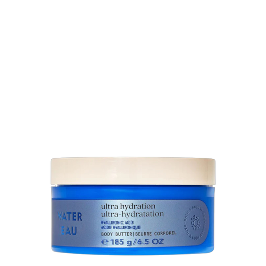 Bath & Body Butter - Water Ultra Hydration With Hyaluronic Acid Body Butter, 185 g