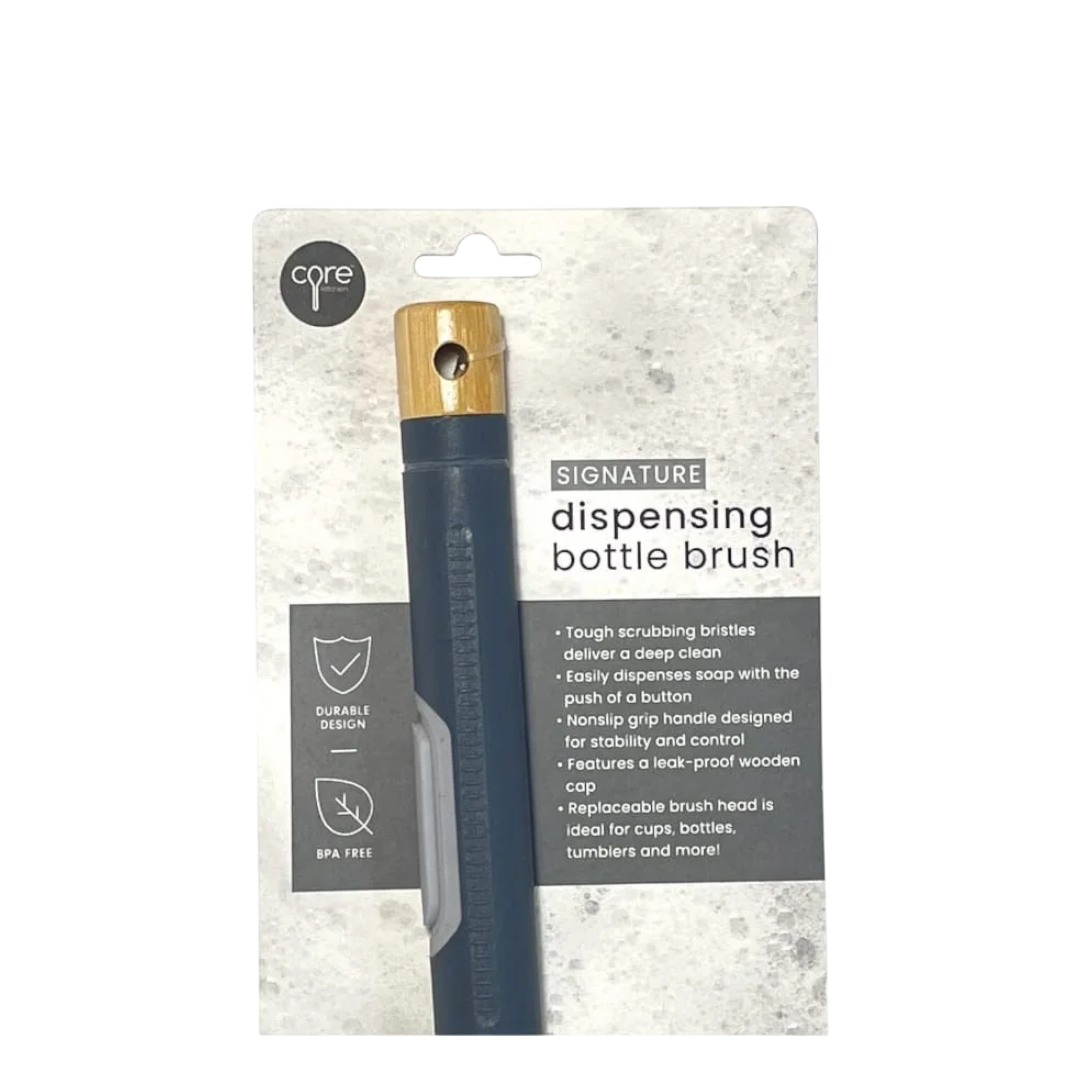 Core Kitchen Soap Dispensing Bottle Brush