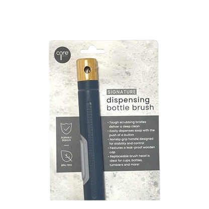 Core Kitchen Soap Dispensing Bottle Brush
