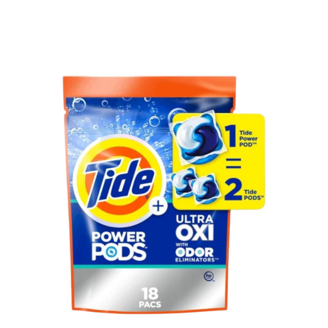 Tide Pods Ultra Oxi Odor Eliminator - 18 pacs