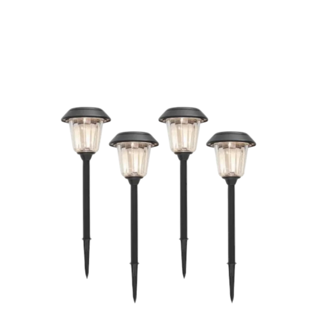 Member's Mark LED Solar Pathway Lights - 4 Pack