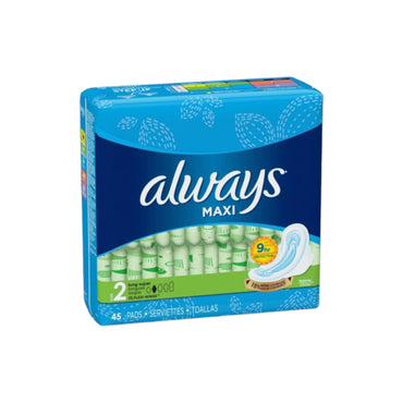 Always Maxi Pads - 45 Count