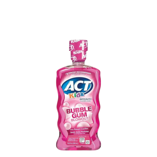 Act Kids Bubblegum Blowout Anti - Cavity Rinse - 500ml