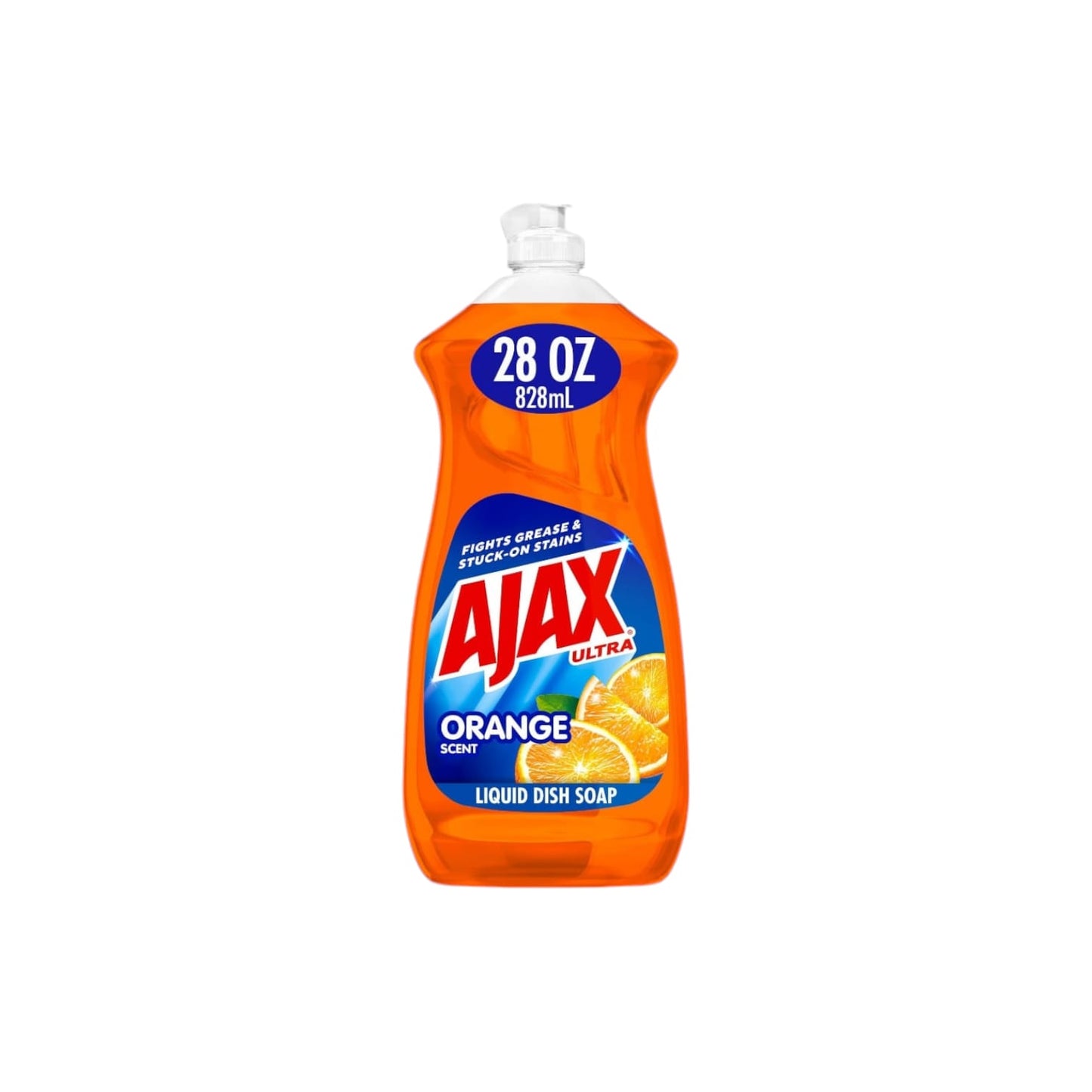 AJAX Ultra  Triple Action Liquid Dish Soap - 828 ML