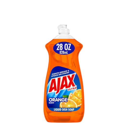 AJAX Ultra  Triple Action Liquid Dish Soap - 828 ML