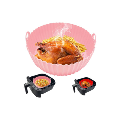 Air Fryer Silicone Liner Basket Bowl