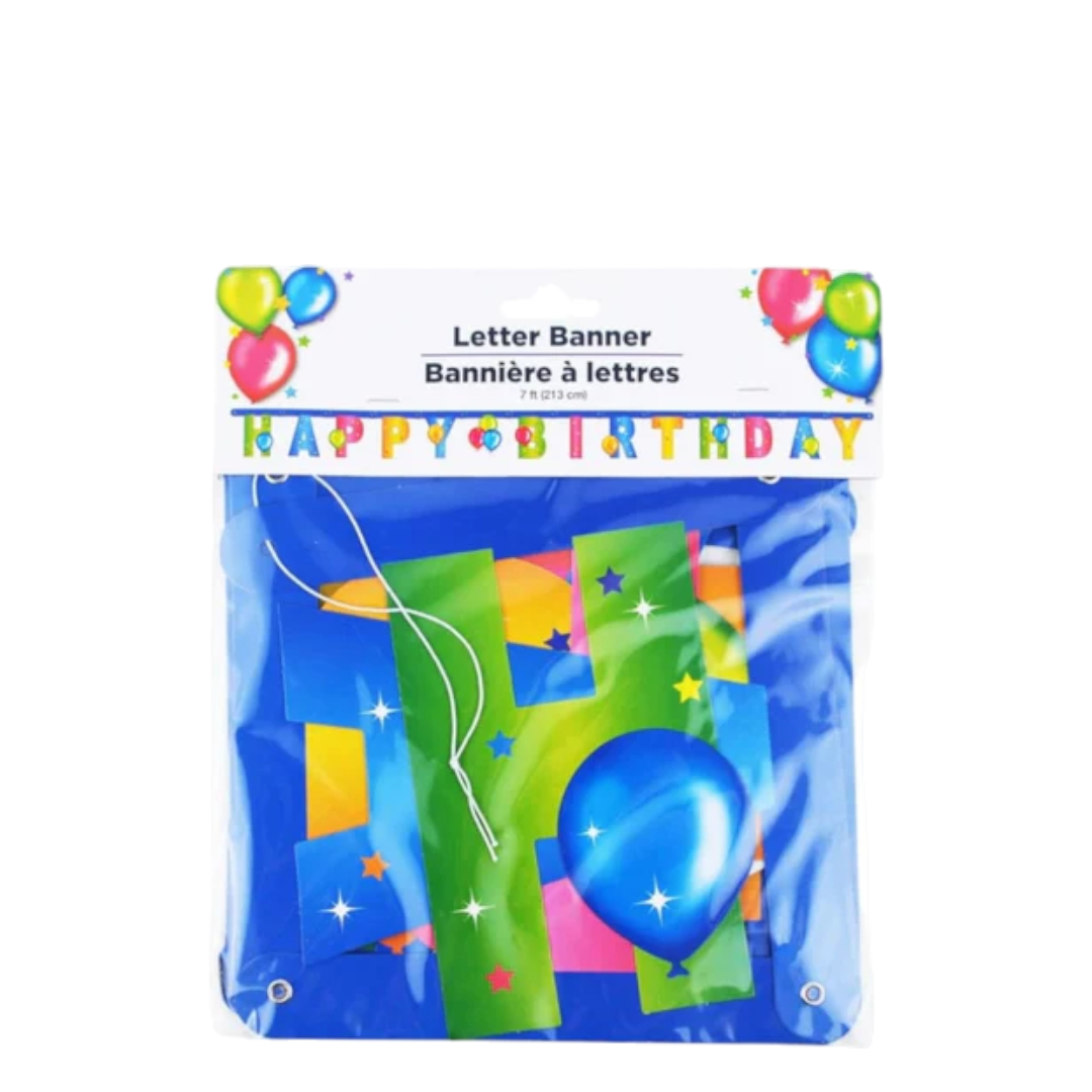 Birthday Letter Banner