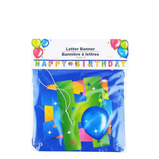 Birthday Letter Banner