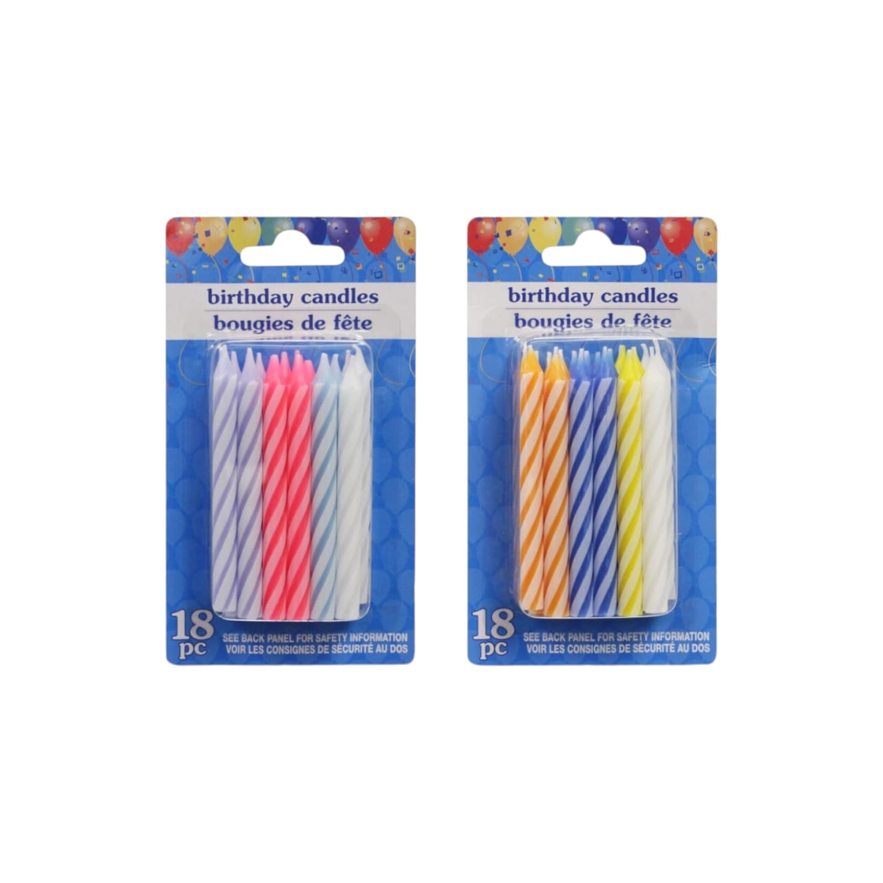 Birthday Candles, 18-ct. Packs