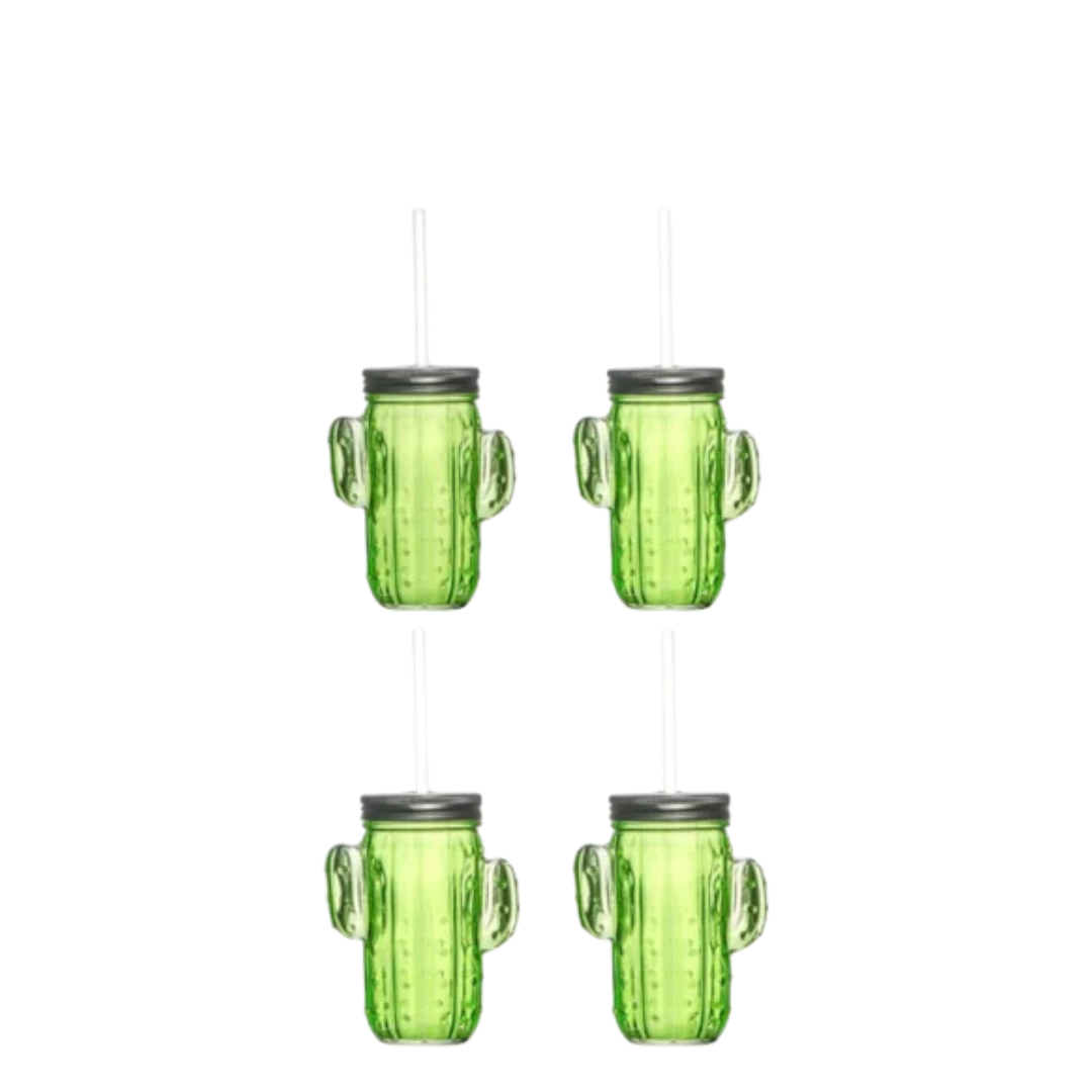 Cactus Sippers - 4 Count