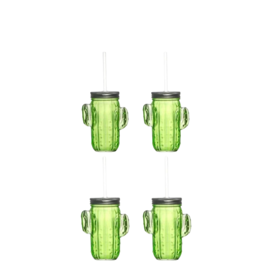 Cactus Sippers - 4 Count