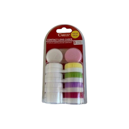 Careus Contact Lens Cases - 5 Count