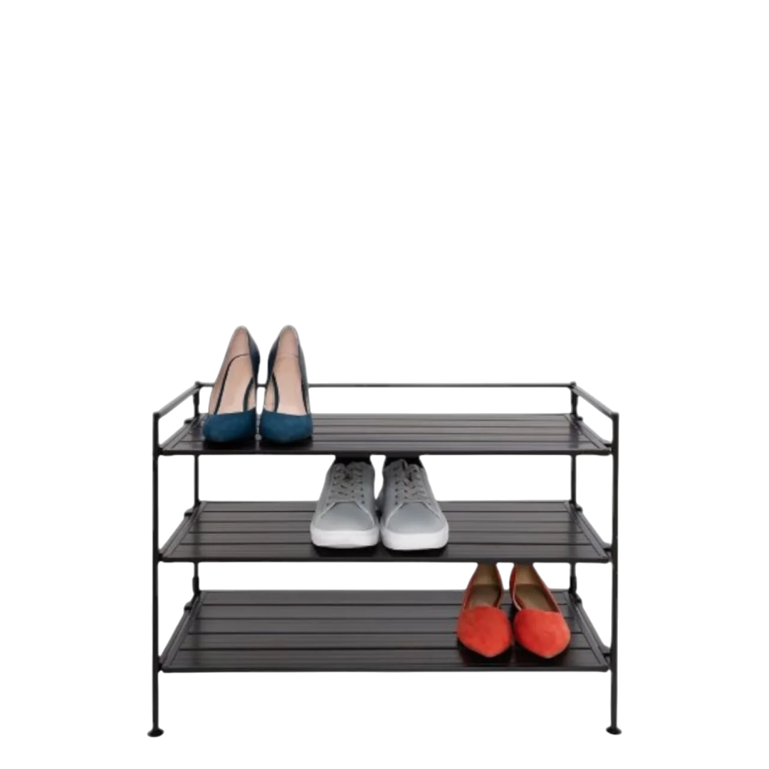 Seville Classic  3 Tier Shoe Utility Rack