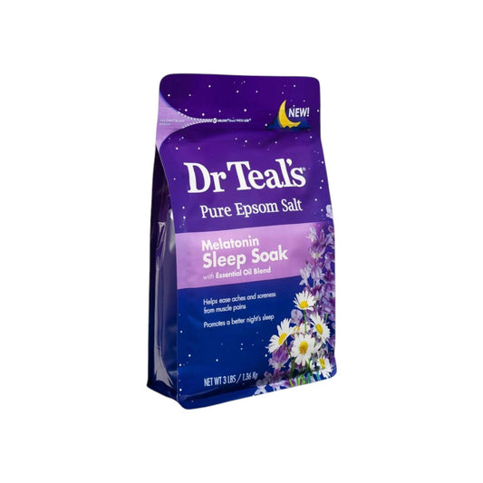 Dr Teal Pure Epsom Salt Melatonin sleep Soak - 1.36kg