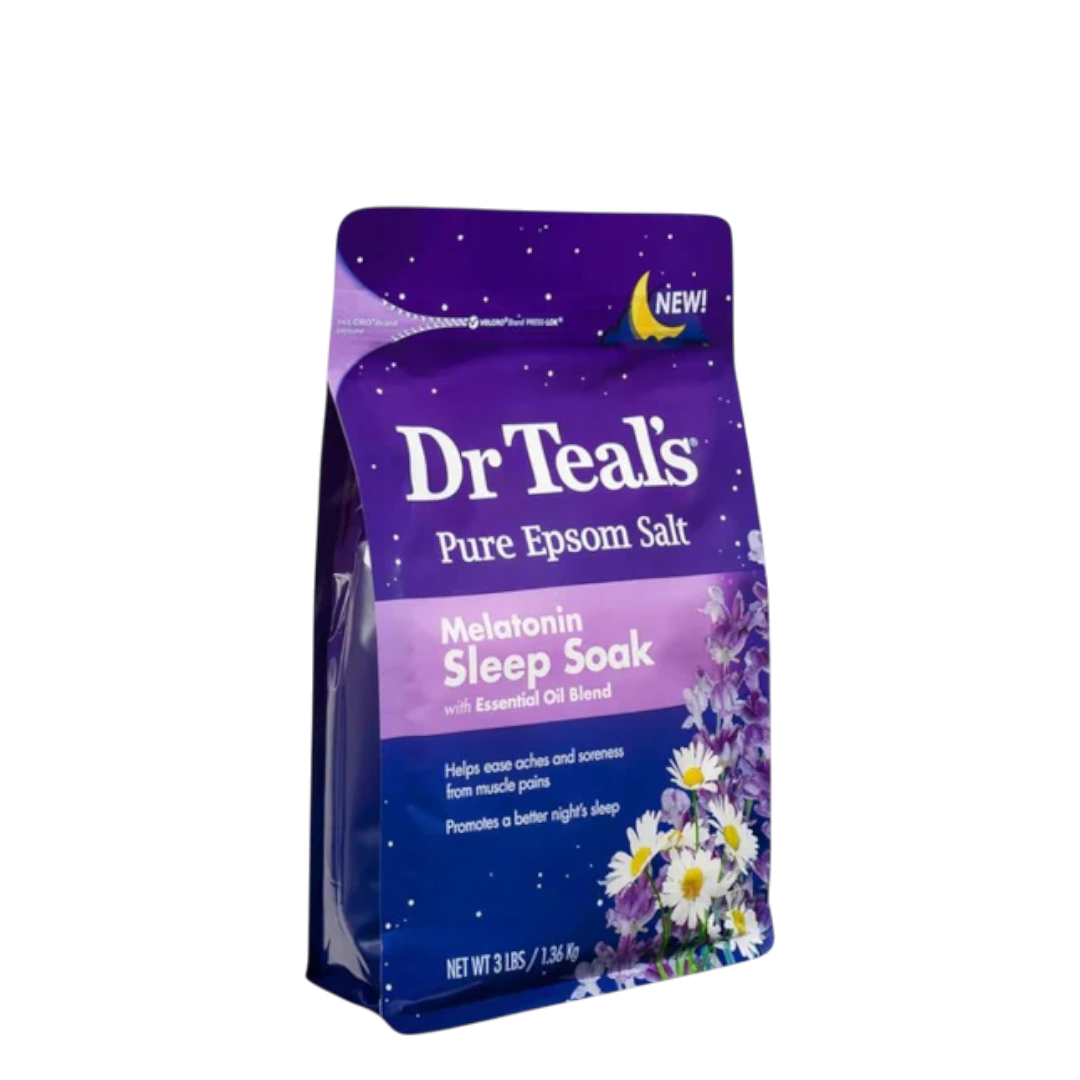 Dr Teal Pure Epsom Salt Melatonin sleep Soak - 1.36kg