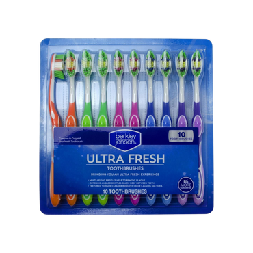 Berkley Jensen Ultra Fresh Toothbrush - 10 Pack
