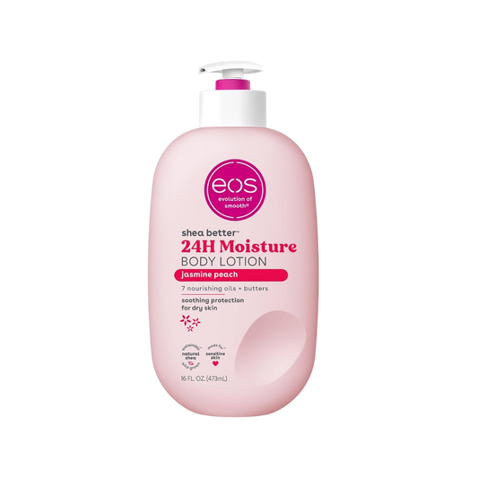 EOS Shea Butter Body Lotion - Jasmine Peach  473 ml