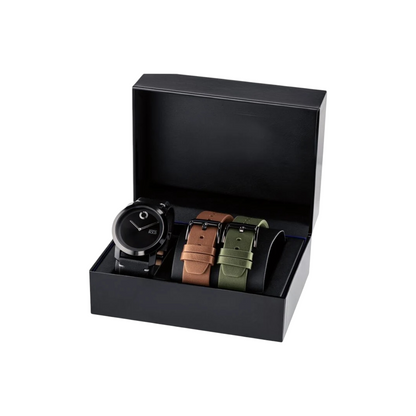 Movado - Trend Impulse Watch & Interchangeable Strap Gift Set, 42mm