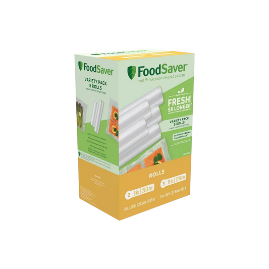 FoodSaver Vacuum Seal Rolls 5-pk