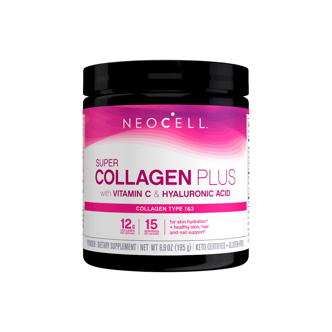 Super Collagen Plus with Vitamin C & Hyaluronic Acid - 195g Powder