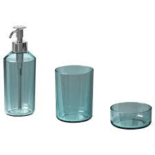 Soap Dispenser - Turquoise (3Piece Set)