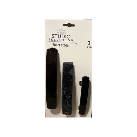 Studio Selection Barrettes - 3 Pcs