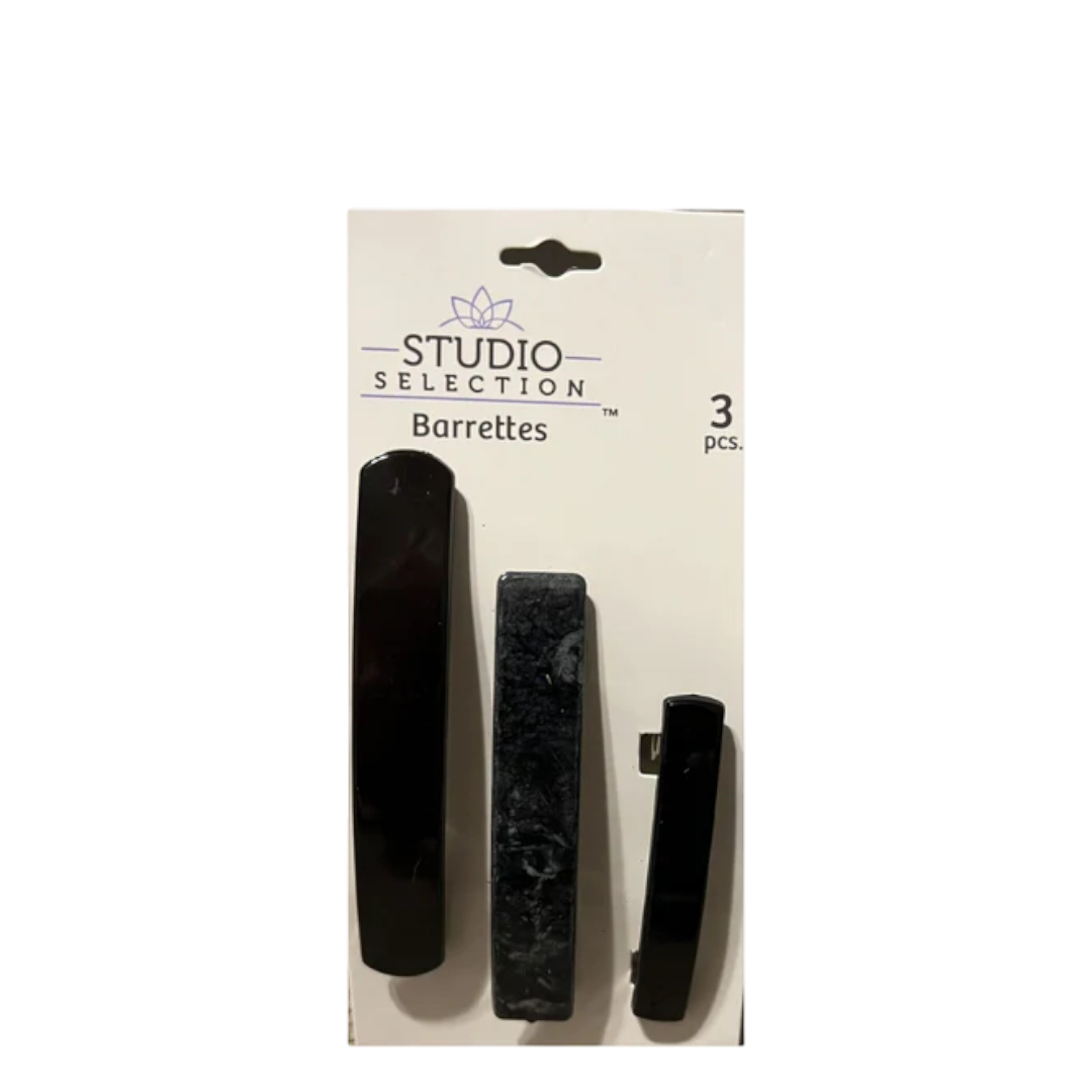 Studio Selection Barrettes - 3 Pcs