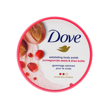 Dove Exfoliating Body Polish Pomegranate Seeds & Shea Butter Exfoliating Body Scrub