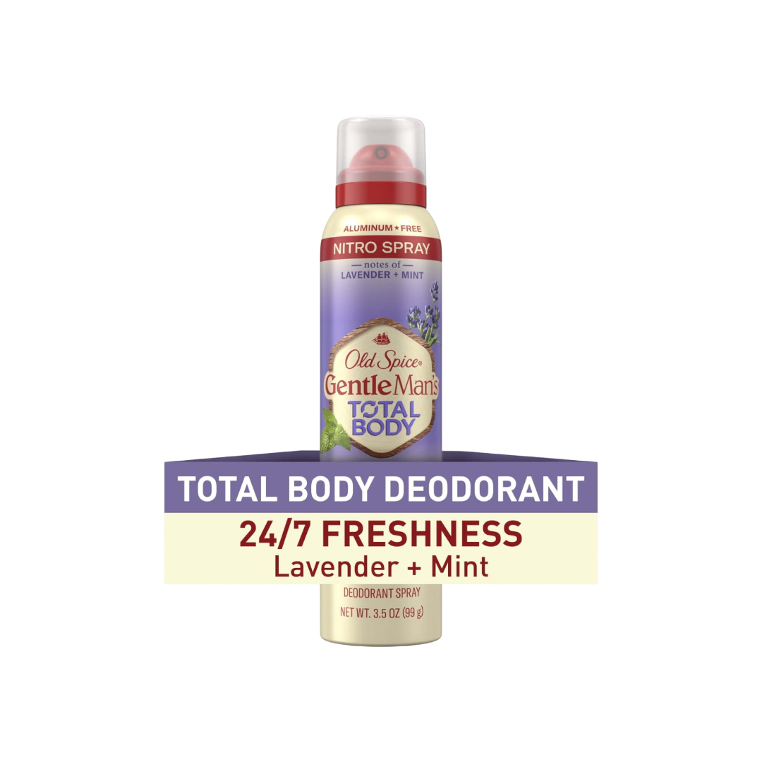 Old Spice Gentle Man's - Total Body Spray -99g