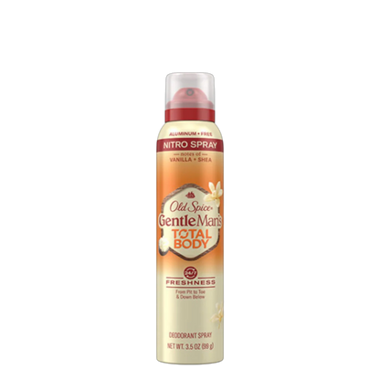Old Spice Gentle Man's - Total Body Spray -99g