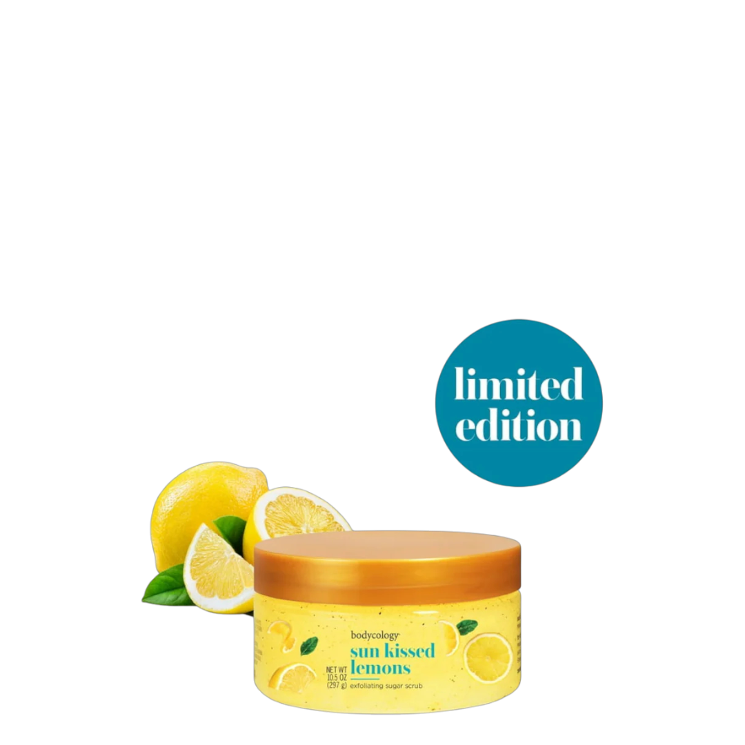 Bodycology Sun Kissed Lemons Exfoliating Sugar Scrub - 297 g